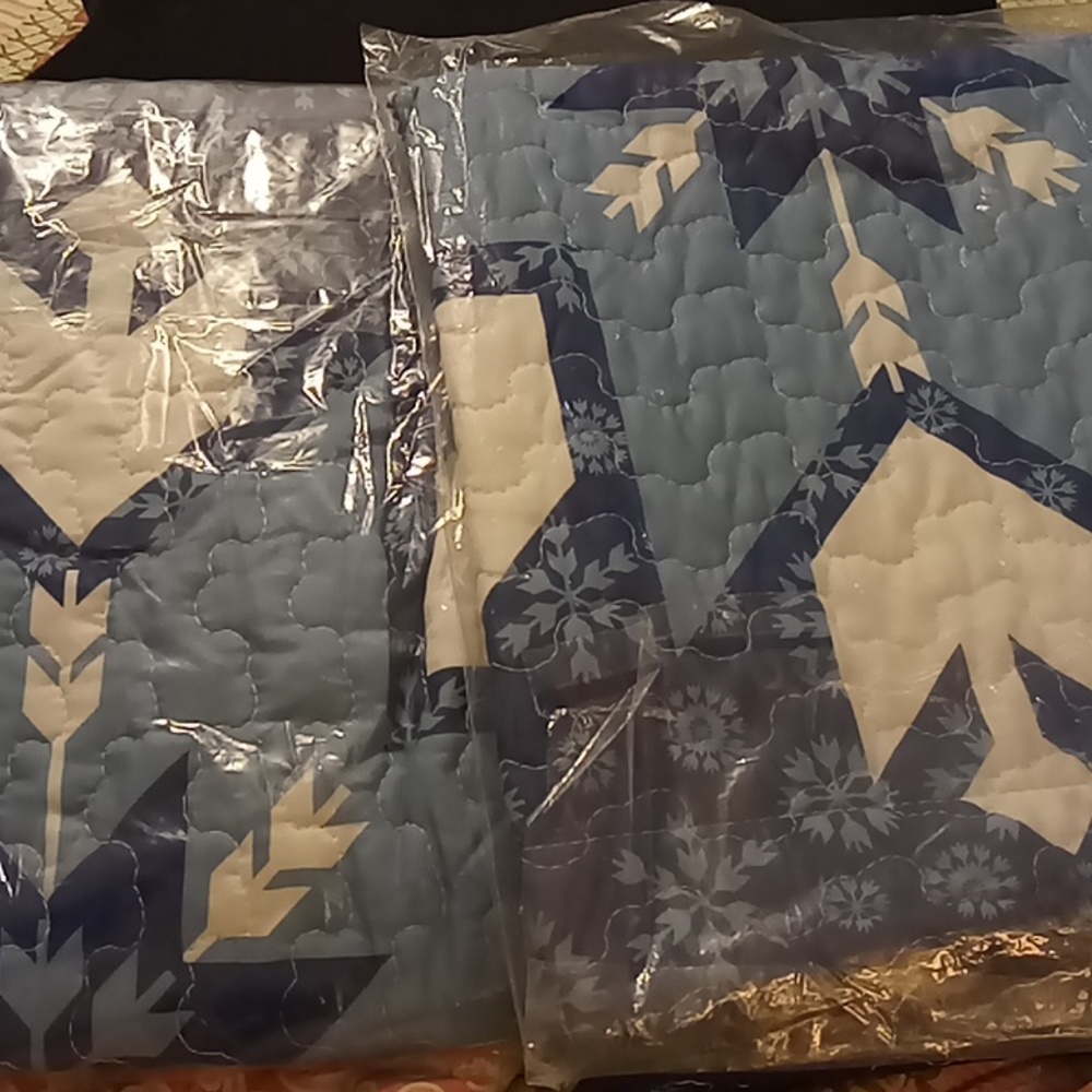 NWT Patchwork shams